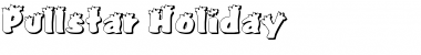 Download Pullstar-Holiday Holiday Font Title Preview