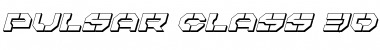 Download Pulsar Class 3D Italic Italic Font Title Preview
