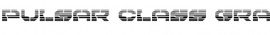Download Pulsar Class Gradient Regular Font Title Preview