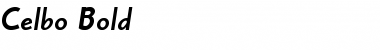 Download Celbo Bold Font Title Preview