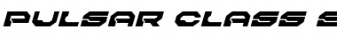 Download Pulsar Class Solid Expanded Italic Expanded Italic Font Title Preview
