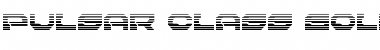 Download Pulsar Class Solid Gradient Regular Font Title Preview