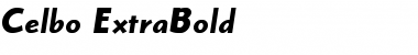 Download Celbo Ex&#56481Bold Font Title Preview