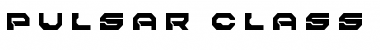 Download Pulsar Class Solid Title Regular Font Title Preview