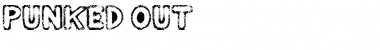 Download Punked Out Regular Font Title Preview