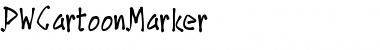 Download PWCartoonMarker Medium Font Title Preview
