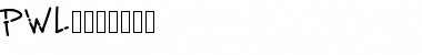 Download PWLinefont Medium Font Title Preview
