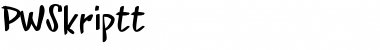 Download PWSkriptt Medium Font Title Preview