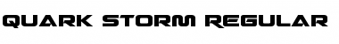 Download Quark Storm Regular Font
