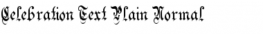 Download Celebration Text Plain Normal Font Title Preview