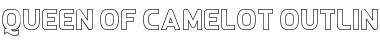 Download Queen of Camelot Outlines Outlines Font Title Preview