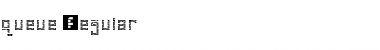 Download queue. Regular Font Title Preview