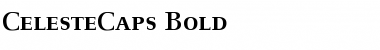 Download CelesteCaps Bold Font Title Preview