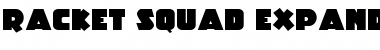 Download Racket Squad Expanded Expanded Font