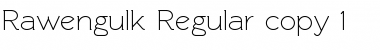 Download Rawengulk Regular Font Title Preview
