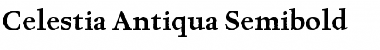 Download Celestia Antiqua Semibold Font Title Preview