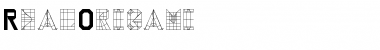 Download RealOrigami Regular Font Title Preview
