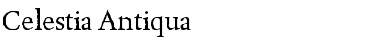 Download Celestia Antiqua Regular Font Title Preview
