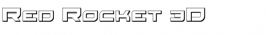 Download Red Rocket 3D Regular Font Title Preview