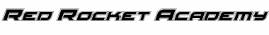 Download Red Rocket Academy Italic Italic Font Title Preview