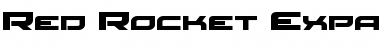 Download Red Rocket Expanded Expanded Font Title Preview