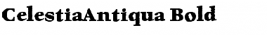Download CelestiaAntiqua Bold Font Title Preview