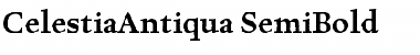 Download CelestiaAntiqua-SemiBold Semi Bold Font Title Preview