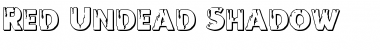 Download Red Undead Shadow Regular Font Title Preview