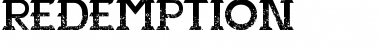Download Redemption Regular Font Title Preview