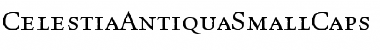 Download CelestiaAntiquaSmallCaps Roman Font Title Preview