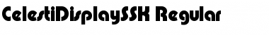 Download CelestiDisplaySSK Regular Font Title Preview