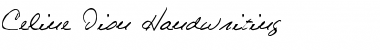 Download Celine Dion Handwriting Regular Font Title Preview