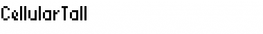Download CellularTall Regular Font Title Preview