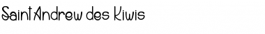 Download Saint Andrew des Kiwis Font