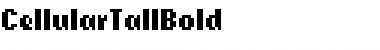 Download CellularTallBold Regular Font Title Preview