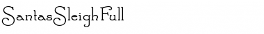 Download Santa'sSleighFull Regular Font Title Preview