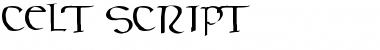 Download Celt Script Font Title Preview