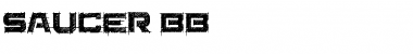 Download Saucer BB Regular Font Title Preview