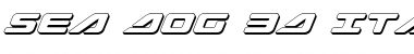 Download Sea-Dog 3D Italic Italic Font
