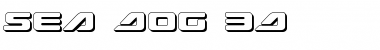 Download Sea-Dog 3D Regular Font