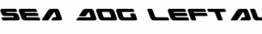 Download Sea-Dog Leftalic Italic Font