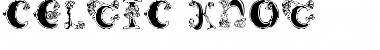 Download Celtic Knot Regular Font Title Preview