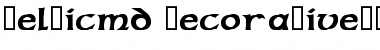 Download Celticmd DecorativeWDropCaps Font Title Preview