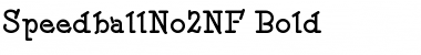 Download Speedball No 2 NF Bold Font