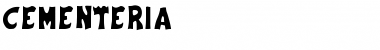 Download Cementeria Regular Font Title Preview