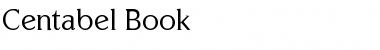 Download Centabel Book Centabel Book Font Title Preview