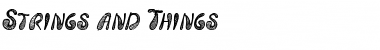Download Strings and Things Regular Font
