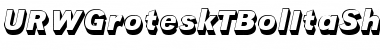 Download URWGroteskTBolItaSh1 Font