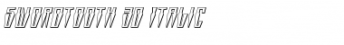 Download Swordtooth 3D Italic Italic Font