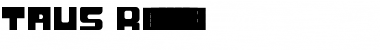 Download TAUS Regular Font Title Preview